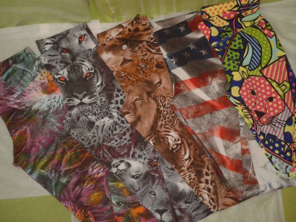 Calça legging estampada  em suplex excelente